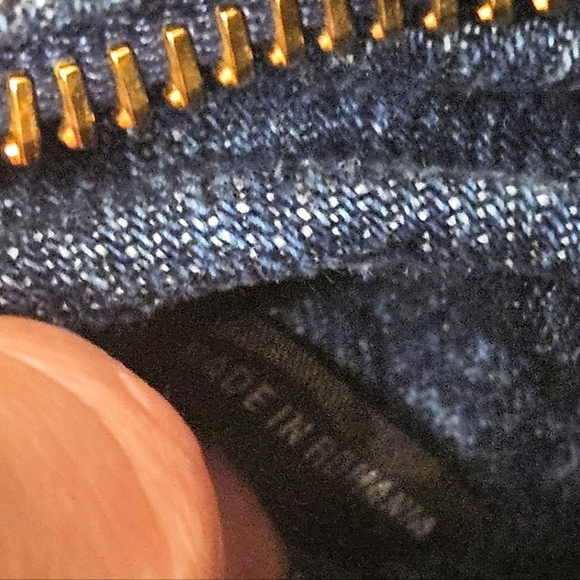 PRADA Blue Denim Mini Canapa Tote Bag + Strap - Picture 16 of 16